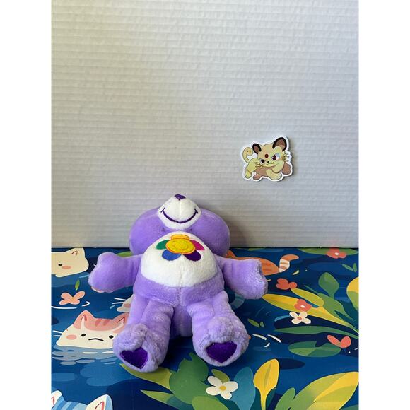 Care Bears 2003 Light Purple Harmony Bear Plush Stuffed Animal Toy Doll - Picture 9 of 12